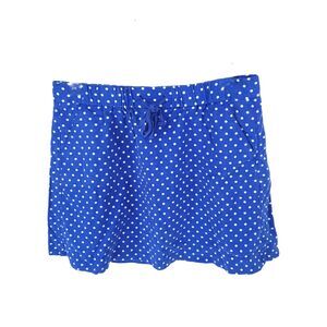 J Crew Skirt Womens 12 Mini Short Linen Blend Flare Lined Polka Dot A Line